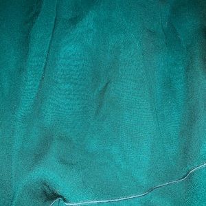 High low turquoise dress